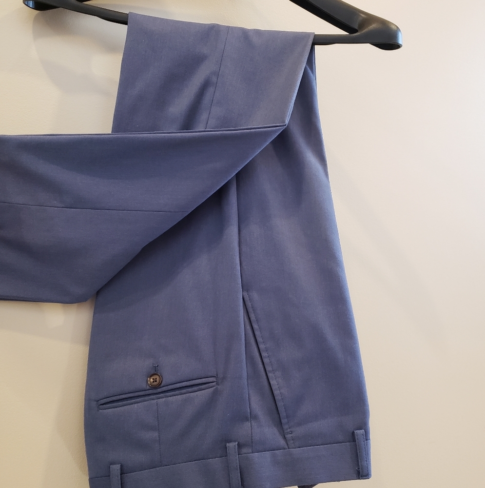 J.Ferrar light blue suit